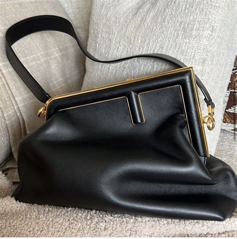 fendi small bag black|fendi first bag small.